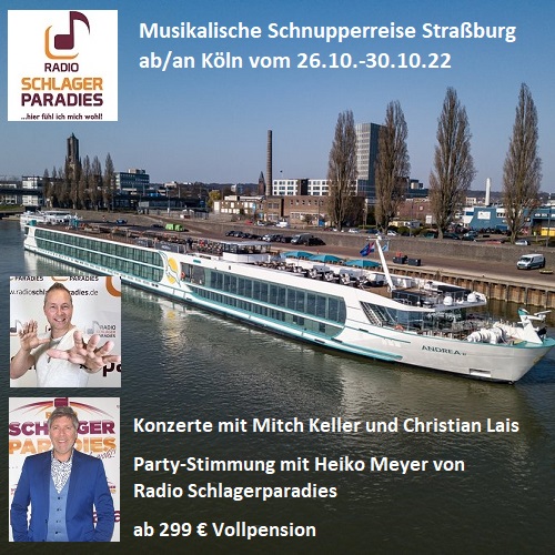 Schnupperreise Straßburg mit Radio Schlagerparadies
